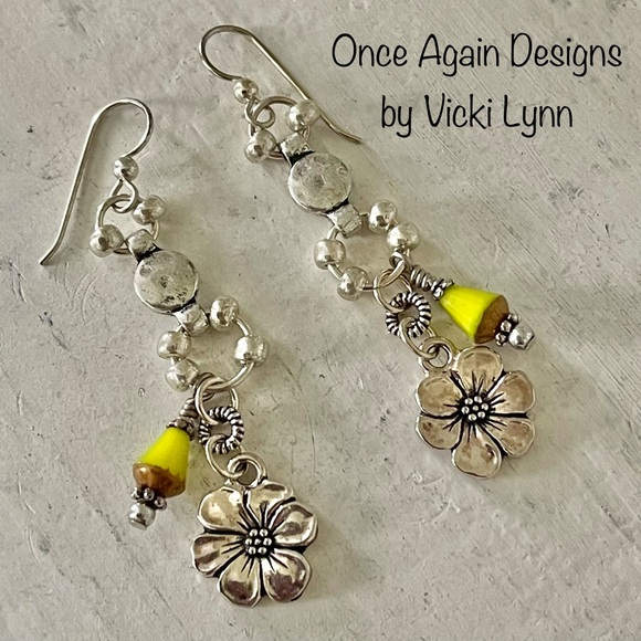 Hand Crafted Jewelry - ARTISAN Earrings - “All Things Beautiful” Dangles